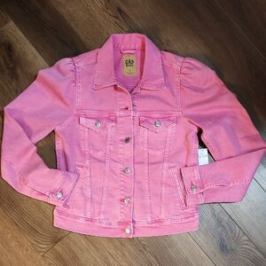 Gap x Barbie Puff Sleeve Icon Jacket